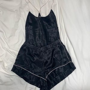 victoria’s secret satin pj set